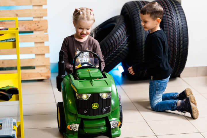 klein John Deere Traktormotor Tractor Engine